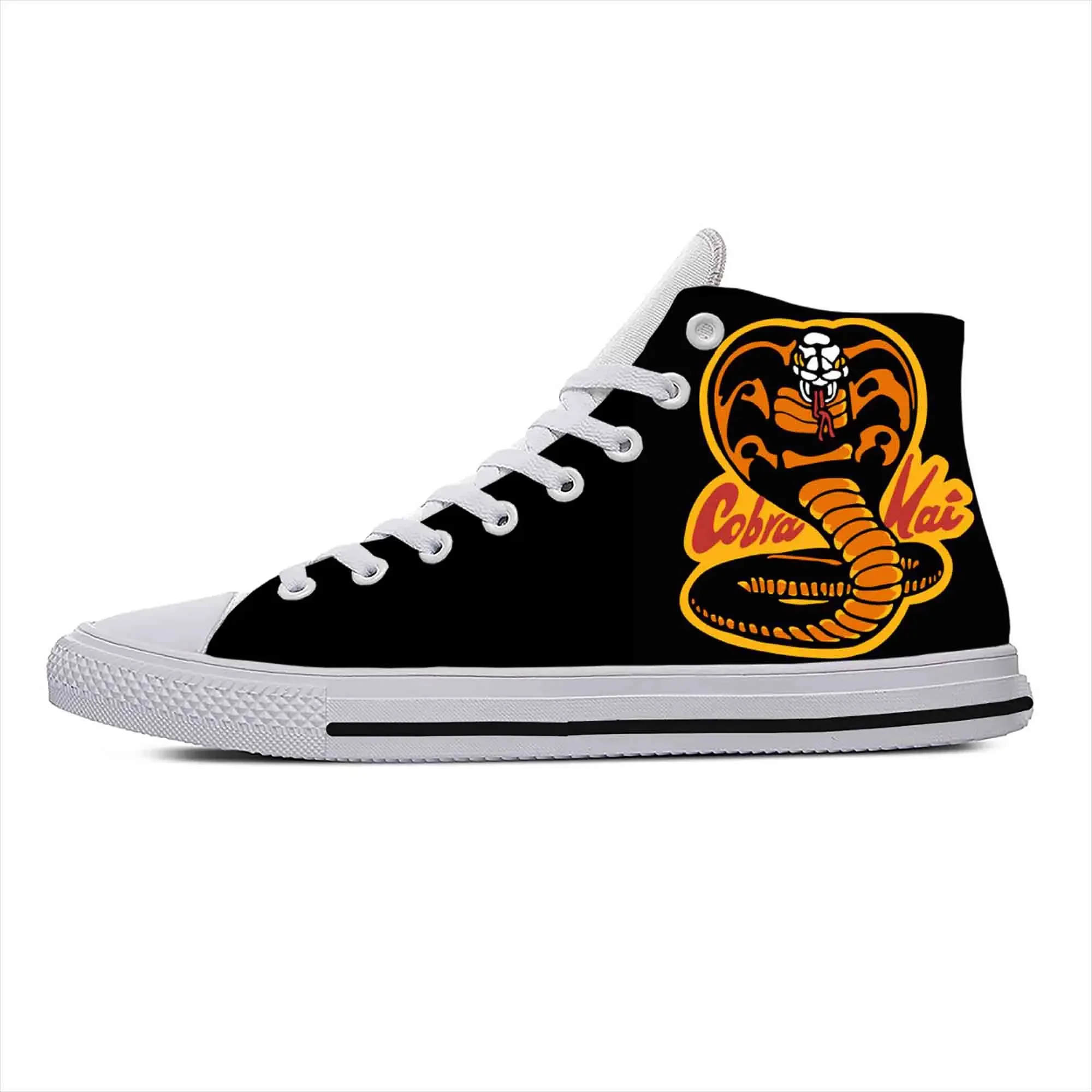 Canvas Sneaker High - Tênis Casuais de Tecido Estilo Anime