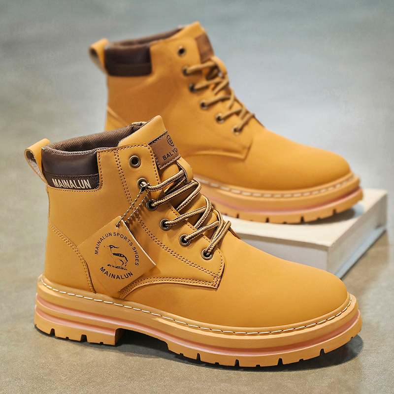 Canvas Sneaker High - Clássico masculino botas de cano alto