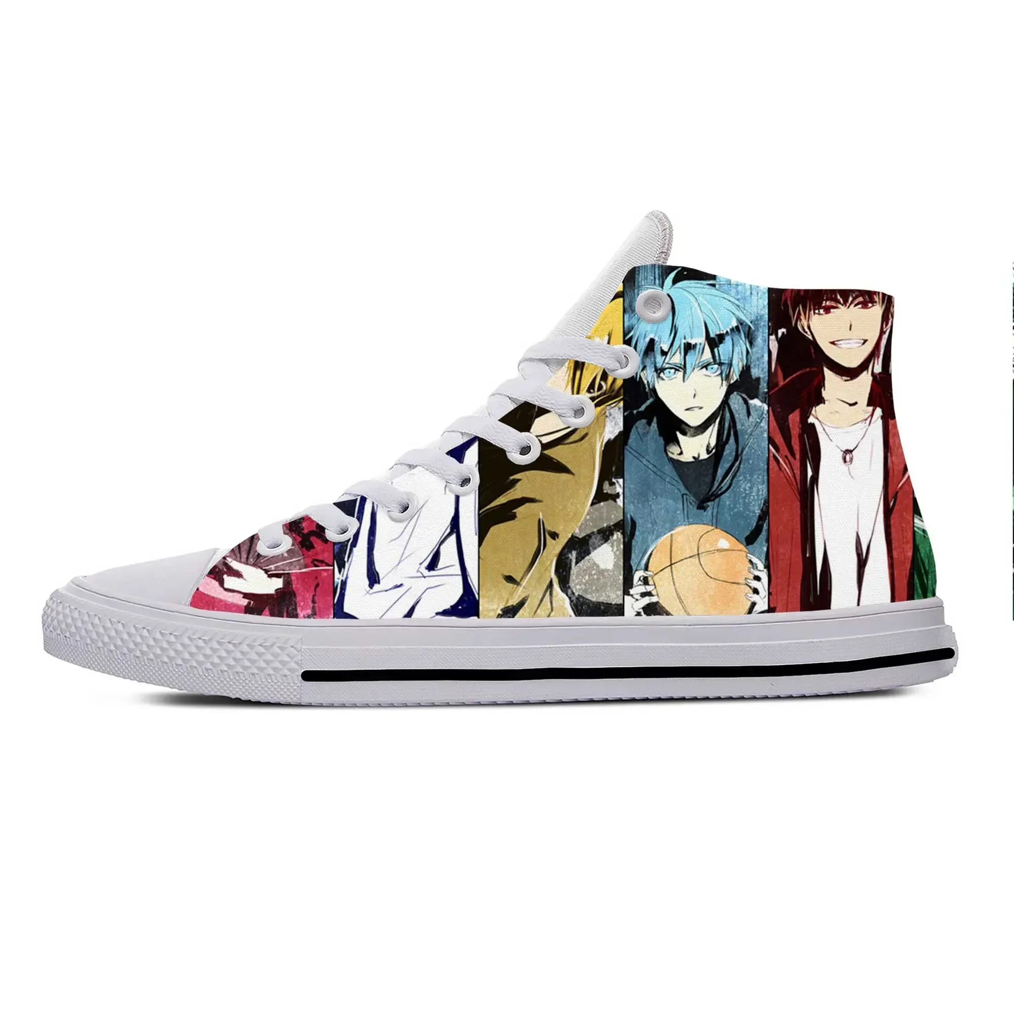 Canvas Sneaker High - Tênis Casuais de Basquete Kuroko No
