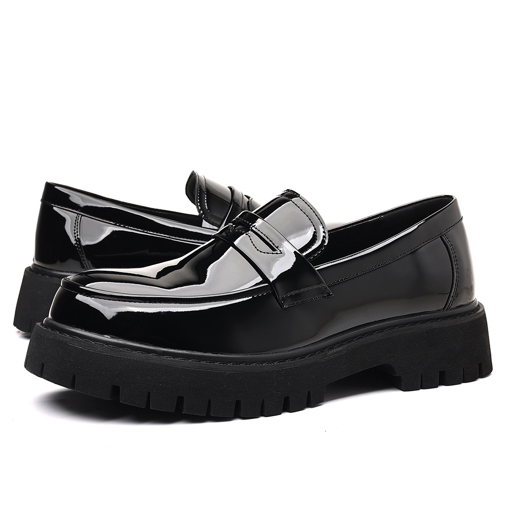 Men'S Shoes Hey Dude - Novos mocassins masculinos deslizamento em couro