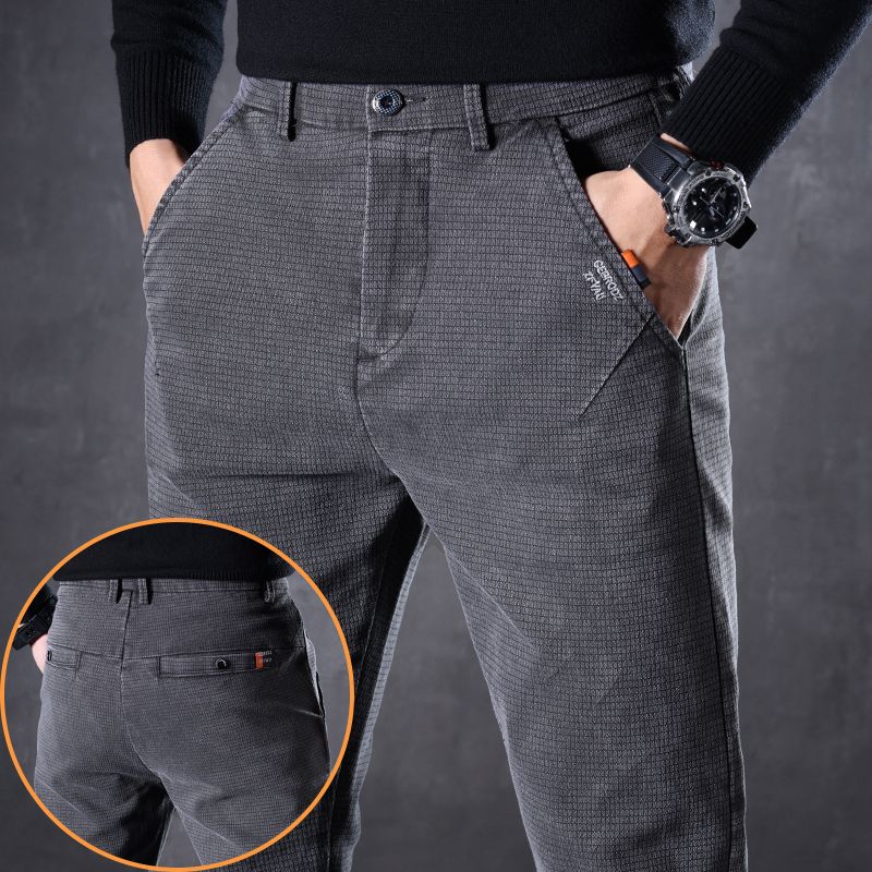 Men'S Shoes With Jeans - Calça jeans fina de luxo masculina,