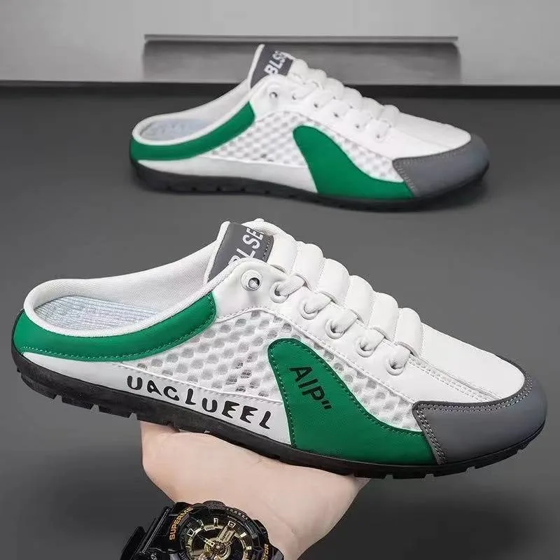Men Shoes Marks - Moda masculina de sola macia metade