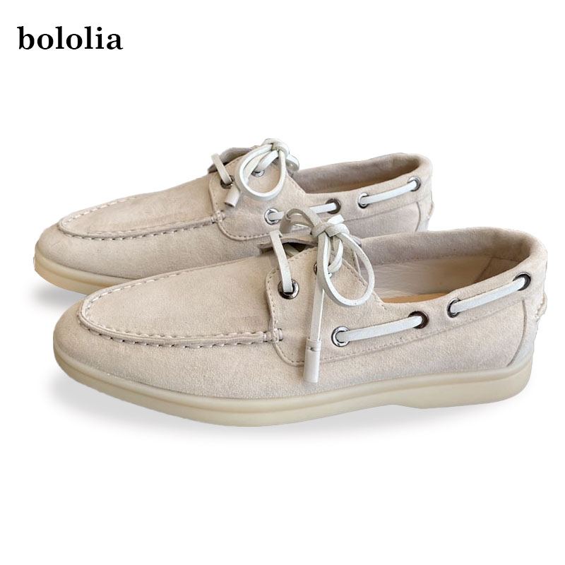Men'S Shoes Hey Dude - Sapatos Flats de Couro Genuíno de