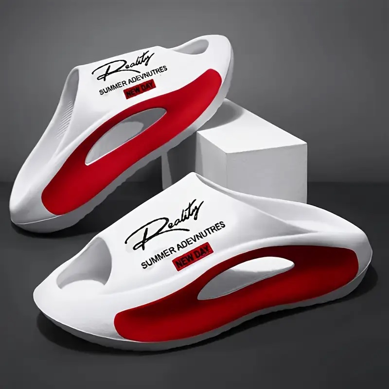 Men'S Shoes To Women'S - Chinelos casuais unissex para as quatro