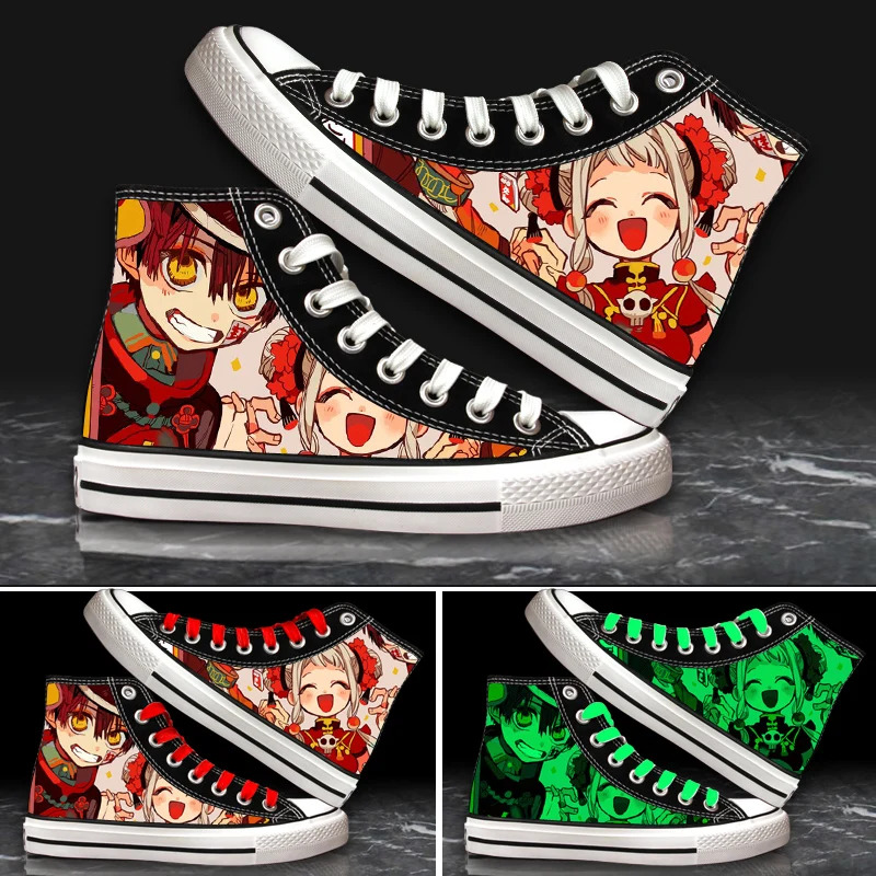 Anime toalete-bound hanako-kun - Canvas Sneaker High avaliação e preço