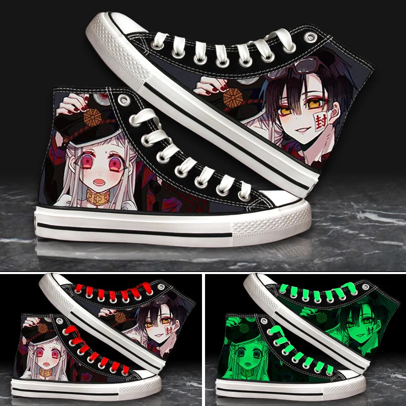 Anime toalete-bound hanako-kun - Canvas Sneaker High avaliação e preço