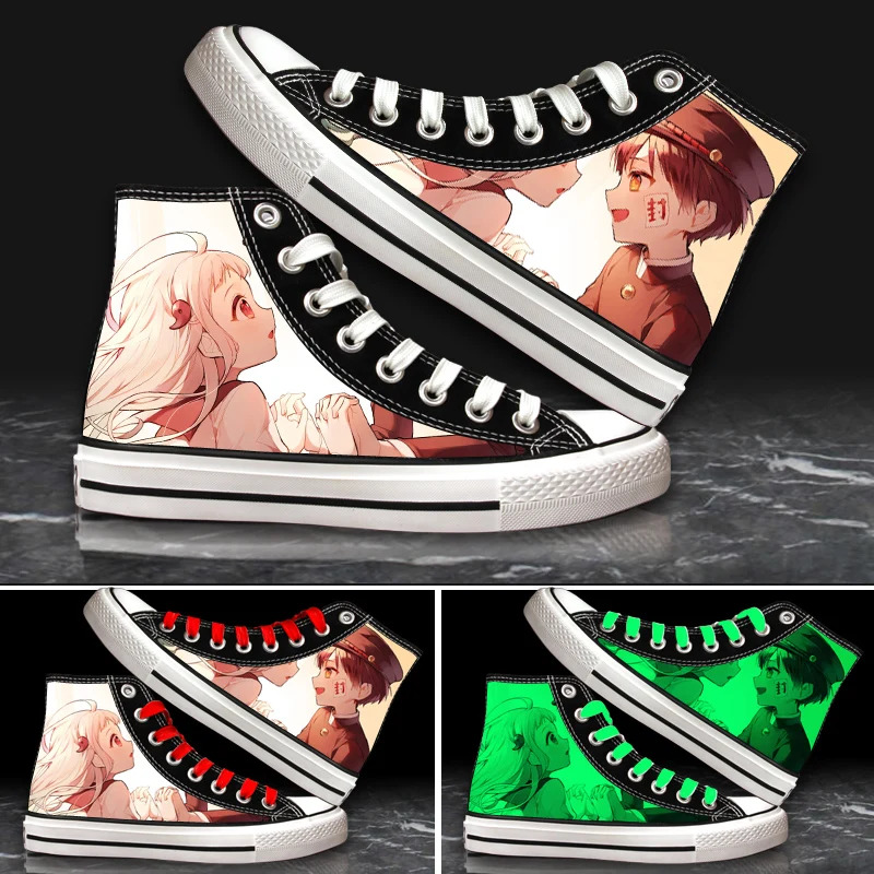 Anime toalete-bound hanako-kun - Canvas Sneaker High avaliação e preço