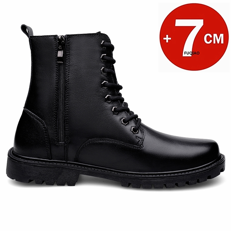 Botas de elevador de couro gen - Men Shoes Marks avaliação e preço