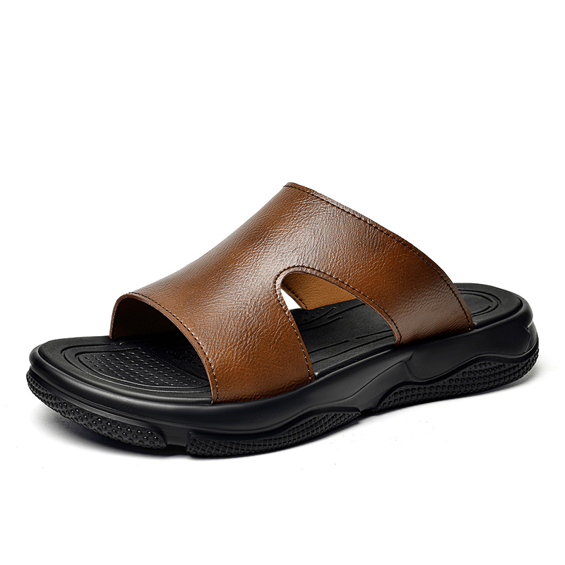 Sandálias masculinas de couro, - Men Shoes Marks avaliação e preço