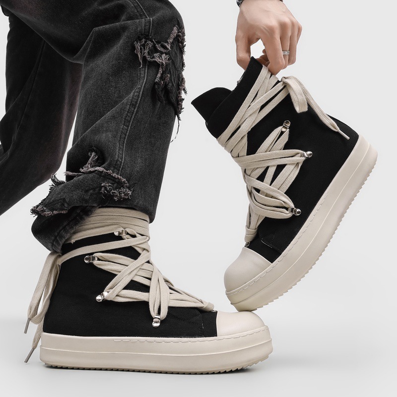 Tênis de Cano Alto Masculino d - Canvas Sneaker High avaliação e preço