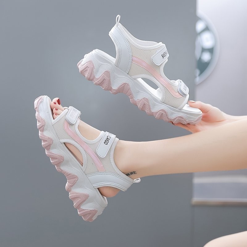 Sandálias Esportivas Femininas - Velcro Strap Sandal avaliação e preço