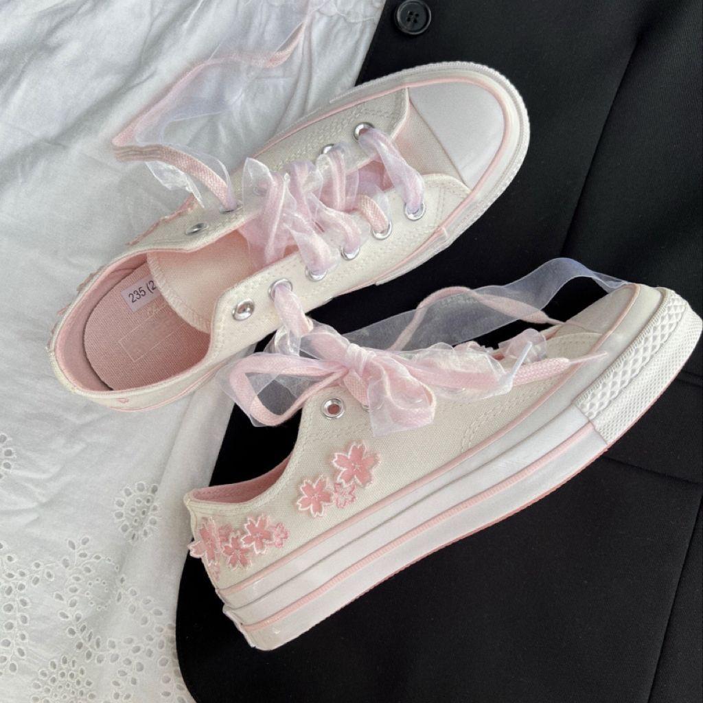 Tênis Feminino de Lona com Bor - Canvas Sneaker High avaliação e preço