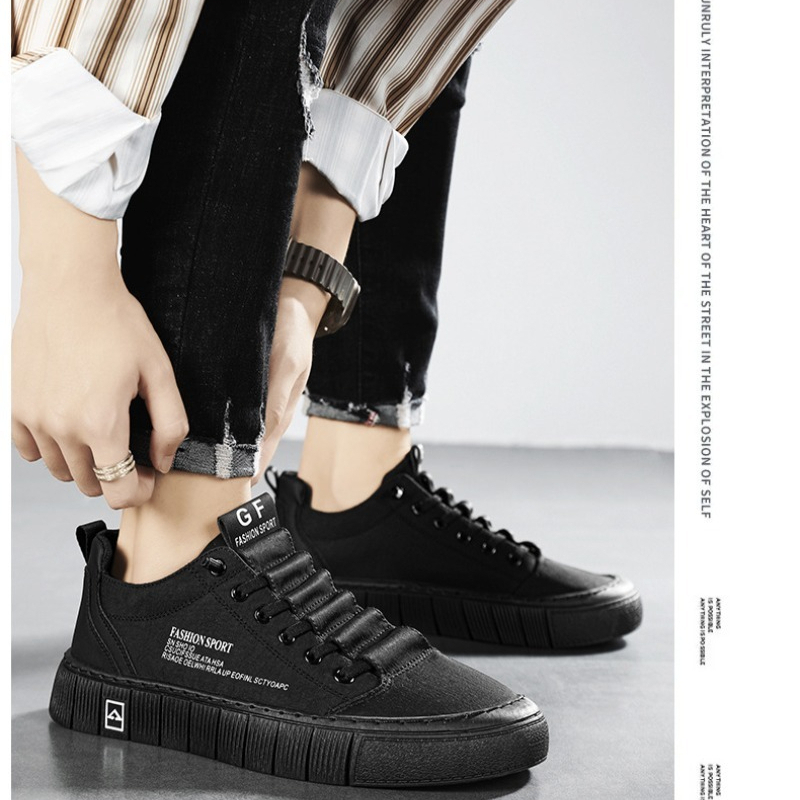 Tênis Casual Masculino de Lona - Men'S Shoes Casual Sneakers avaliação e preço