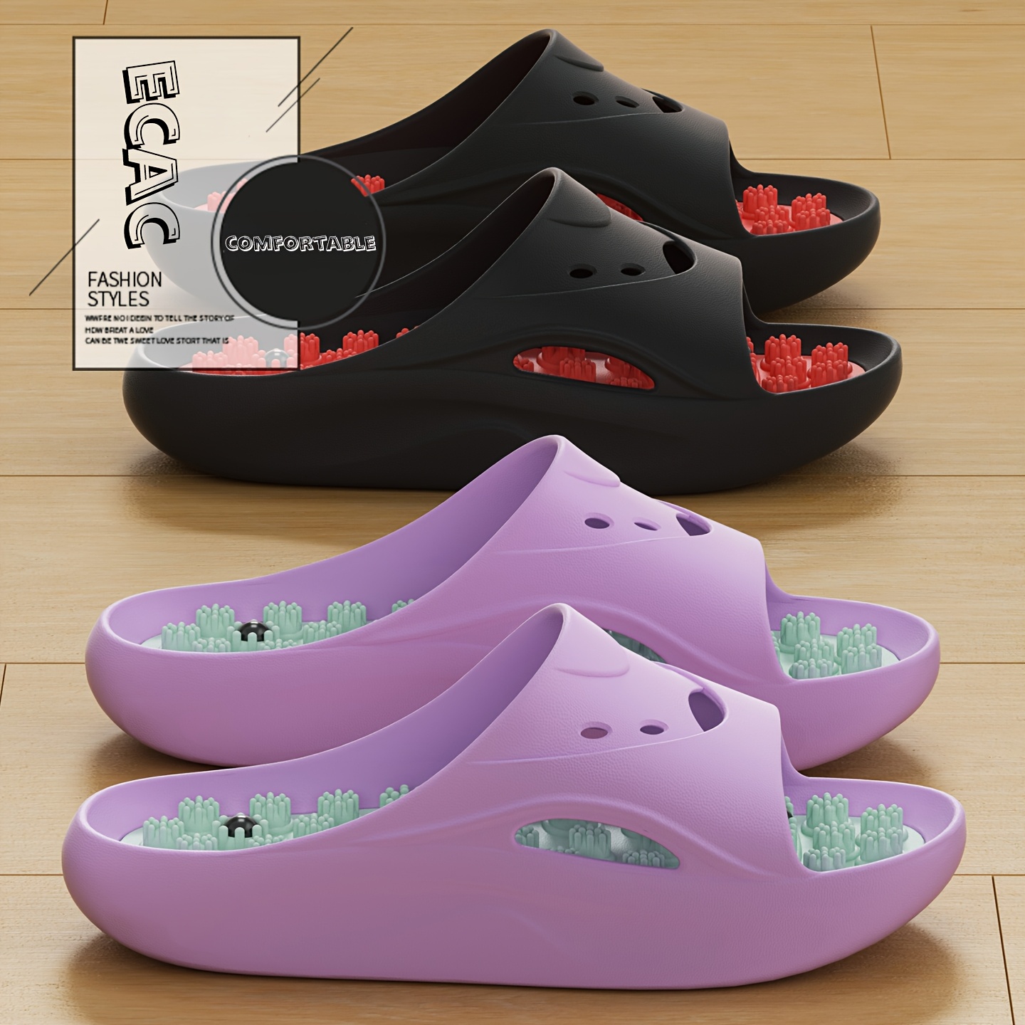 Chinelos de Massagem EVA para  - Men'S Shoes To Women'S avaliação e preço