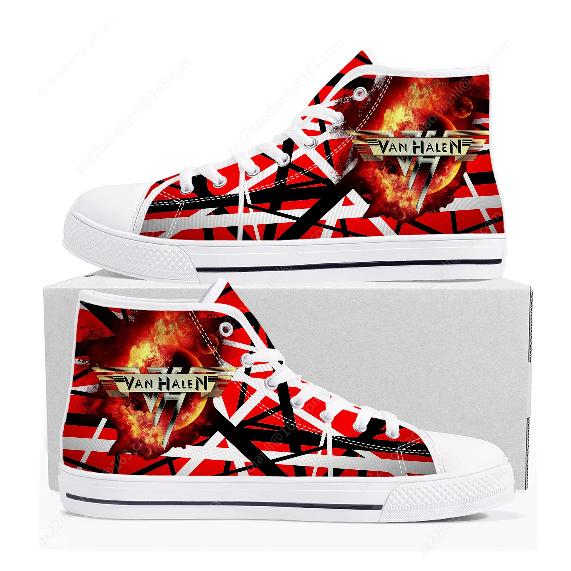 Van evh 5150 listras halen tên - Canvas Sneaker High avaliação e preço