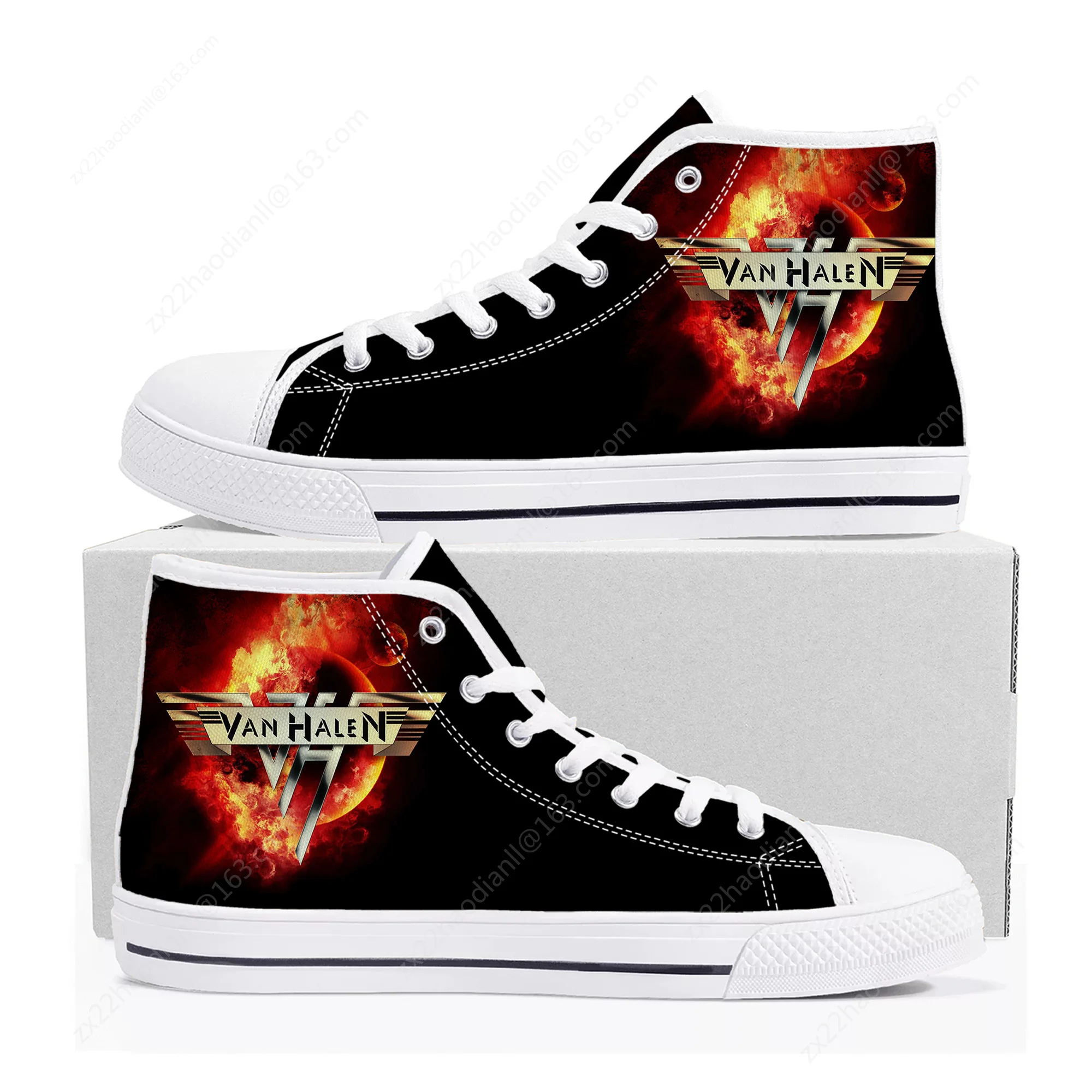 Van evh 5150 listras halen tên - Canvas Sneaker High avaliação e preço