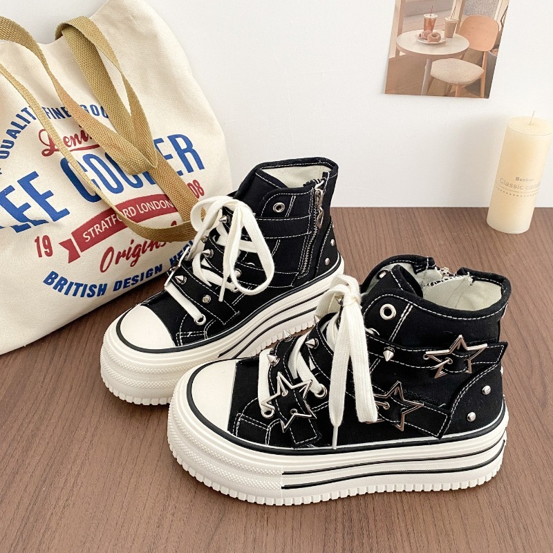 Tênis Chunky Feminino Nova Ver - Canvas Sneaker High avaliação e preço