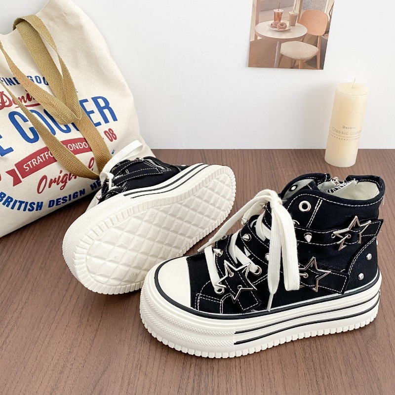 Tênis Chunky Feminino Nova Ver - Canvas Sneaker High avaliação e preço