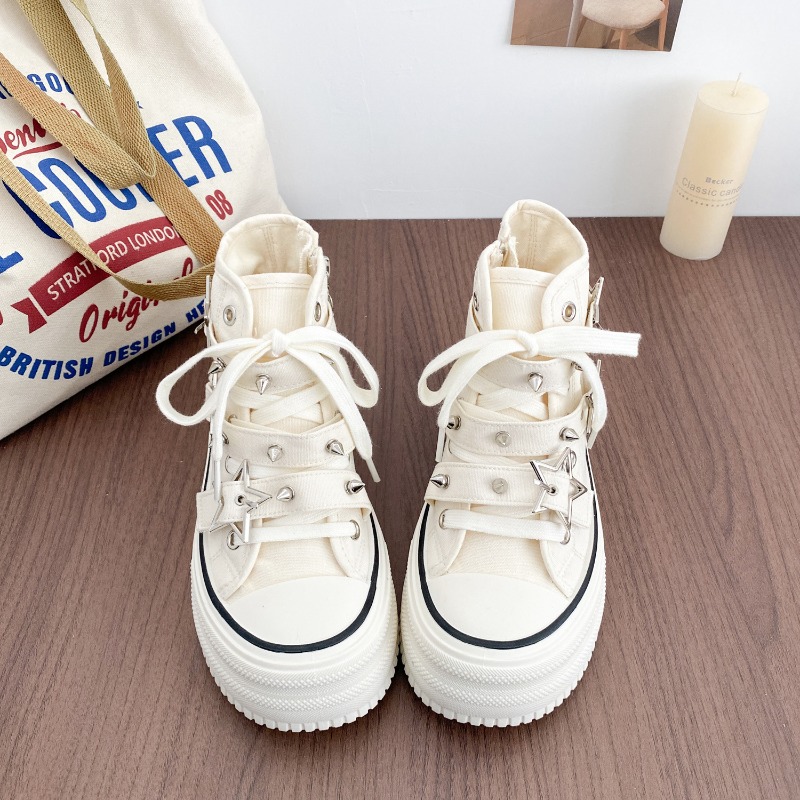 Tênis Chunky Feminino Nova Ver - Canvas Sneaker High avaliação e preço
