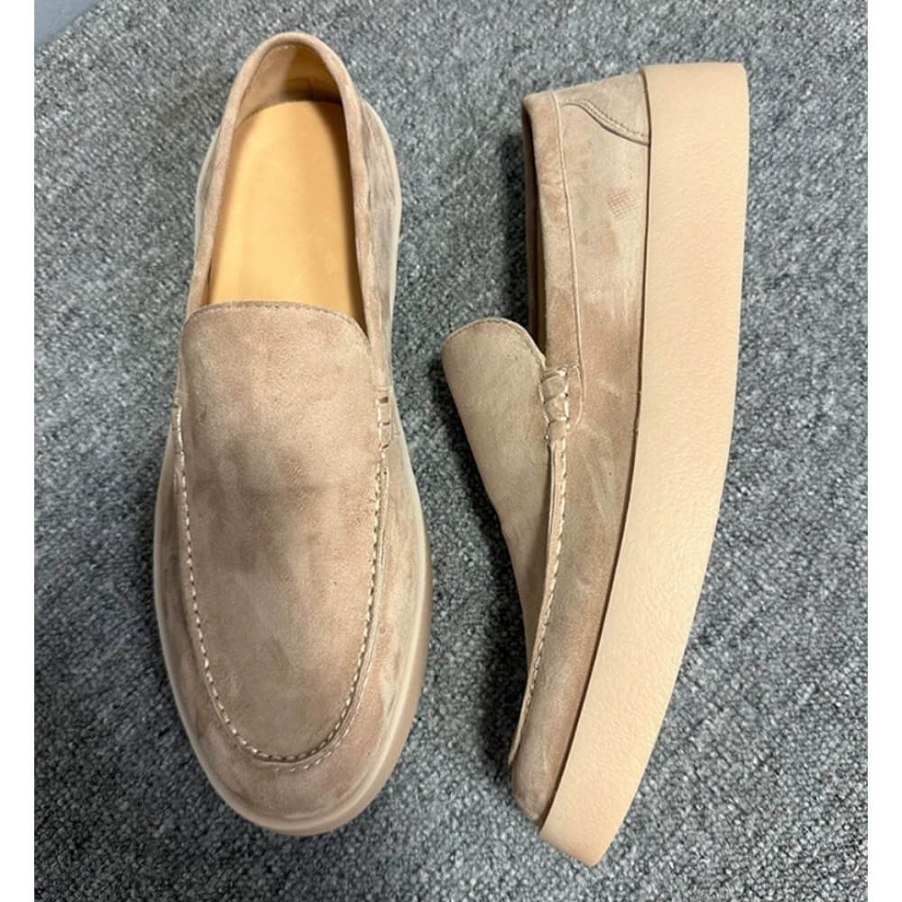 Loafers de Plataforma em Suede - Men'S Shoes Smart avaliação e preço