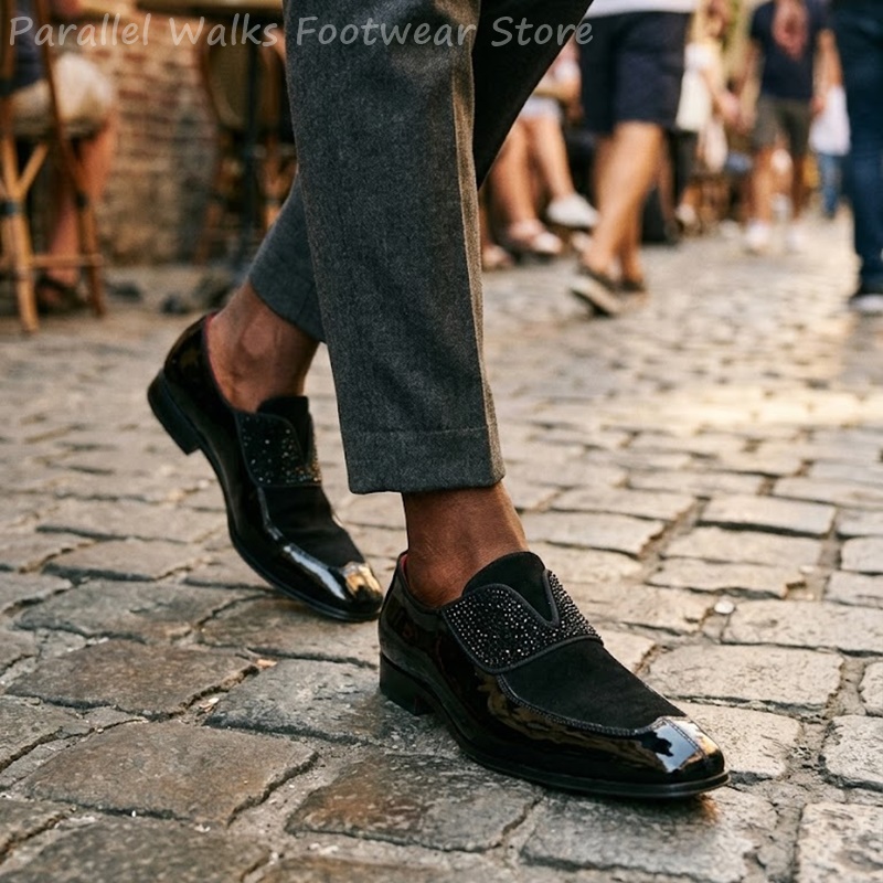 Sapatos masculinos pretos de c - Men'S Shoes Smart avaliação e preço