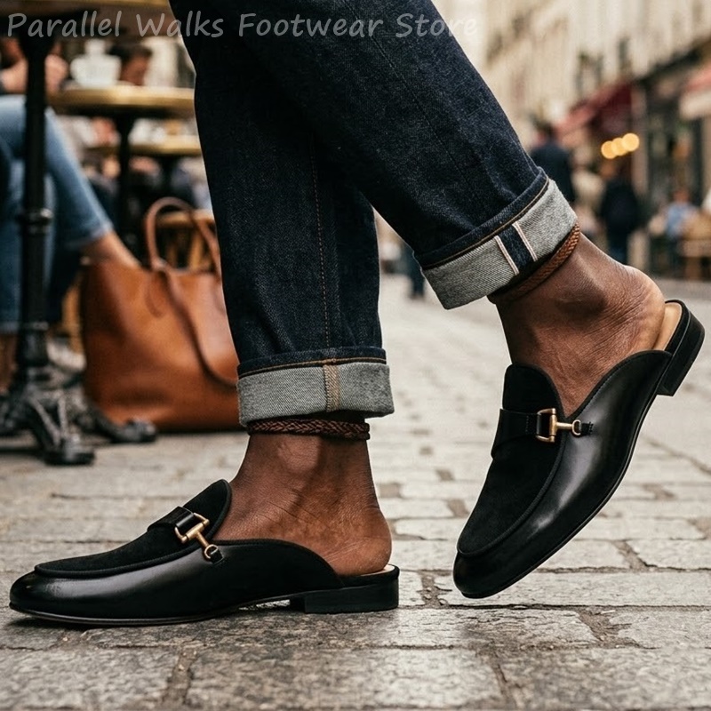 Mules Masculinos Smart Casual  - Men'S Shoes Smart avaliação e preço