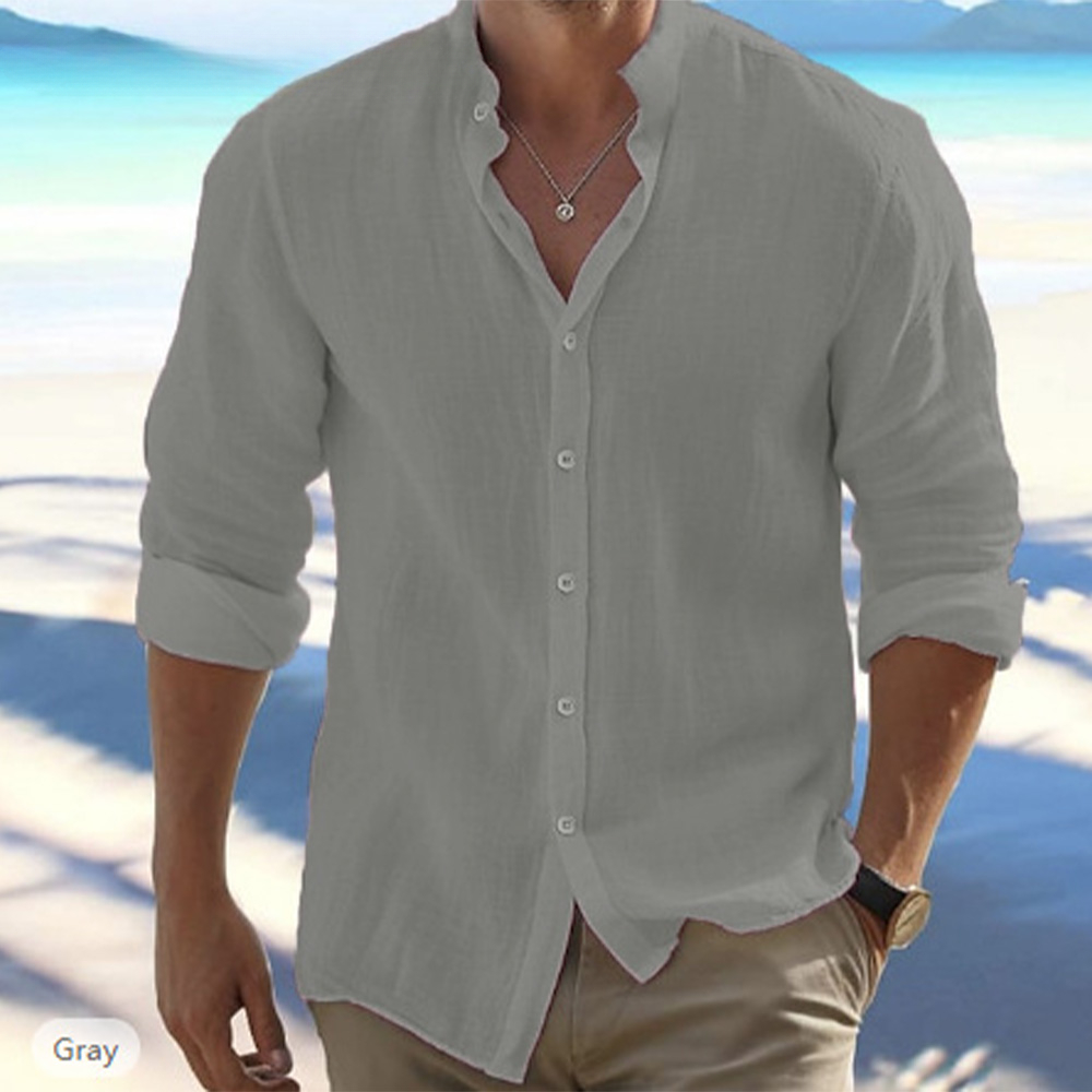 Camisas de manga comprida masc - Men Shoes Zara avaliação e preço