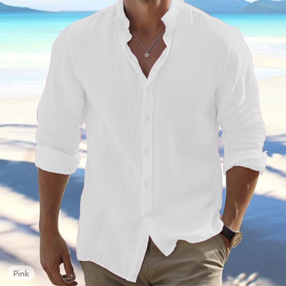 Camisas de manga comprida masc - Men Shoes Zara avaliação e preço