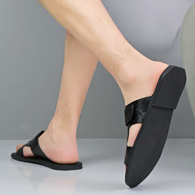 Sandálias de Couro Premium Tam - Men Shoes Marks avaliação e preço