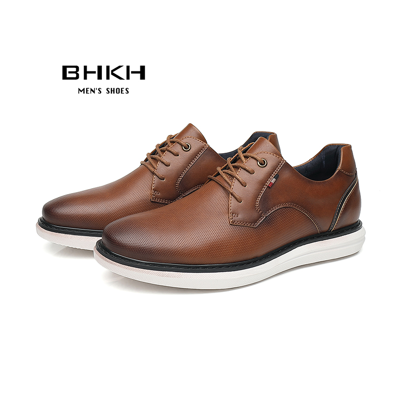 Sapatos Sociais de Couro Genuí - Men'S Shoes Smart avaliação e preço