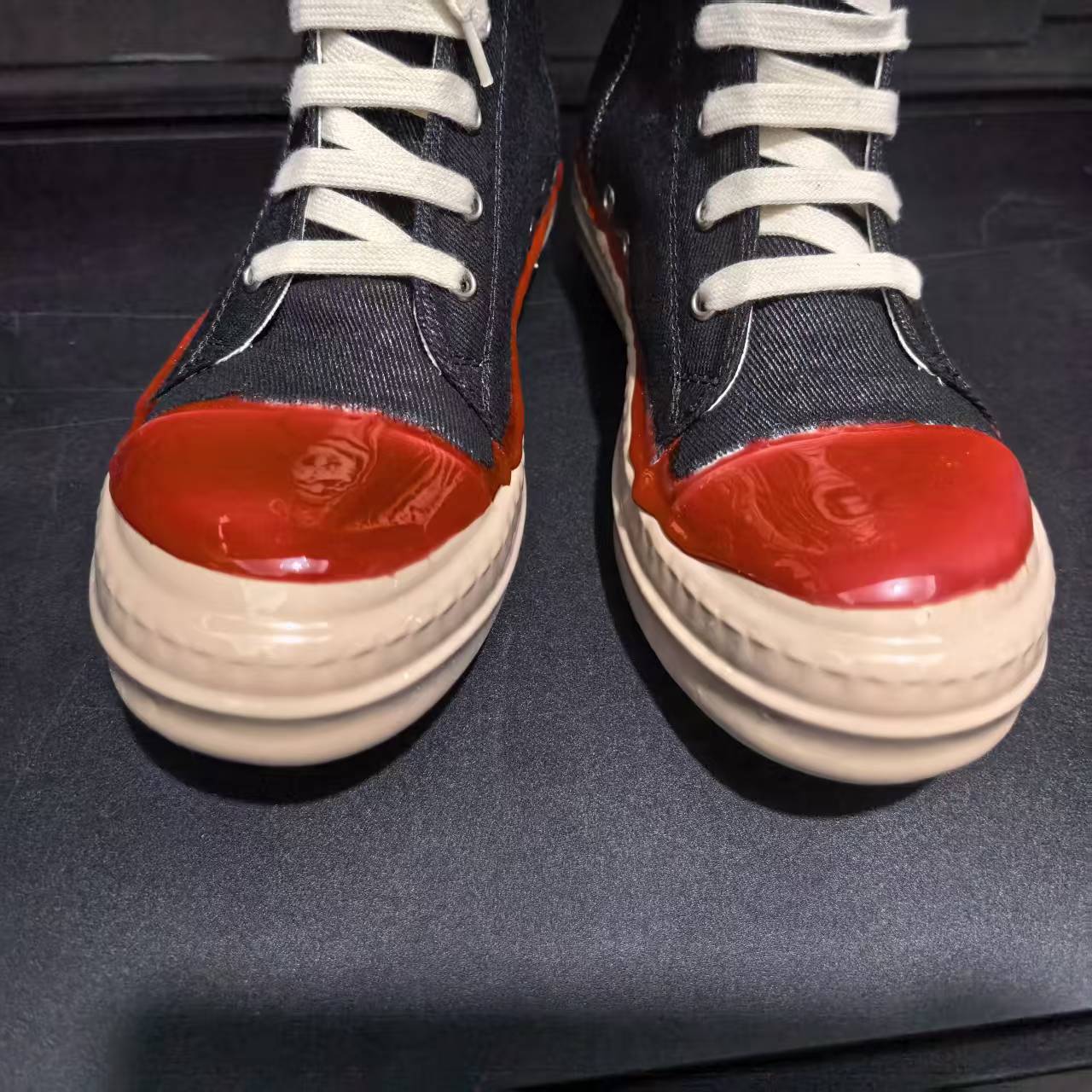 Botas de Cano Alto com Design  - Canvas Sneaker High avaliação e preço