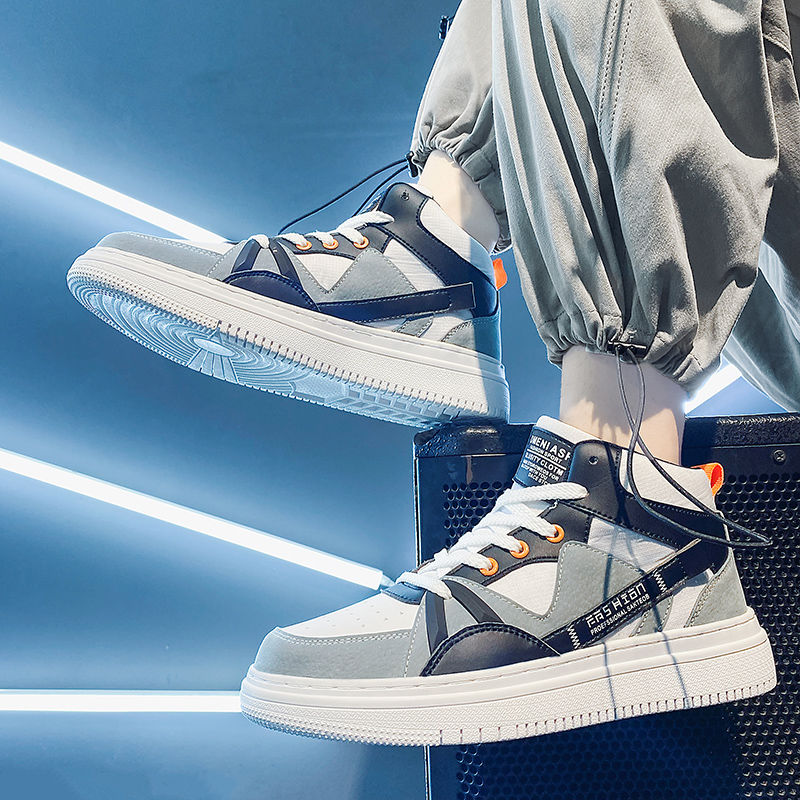 Sola grossa masculina branco a - Canvas Sneaker High avaliação e preço